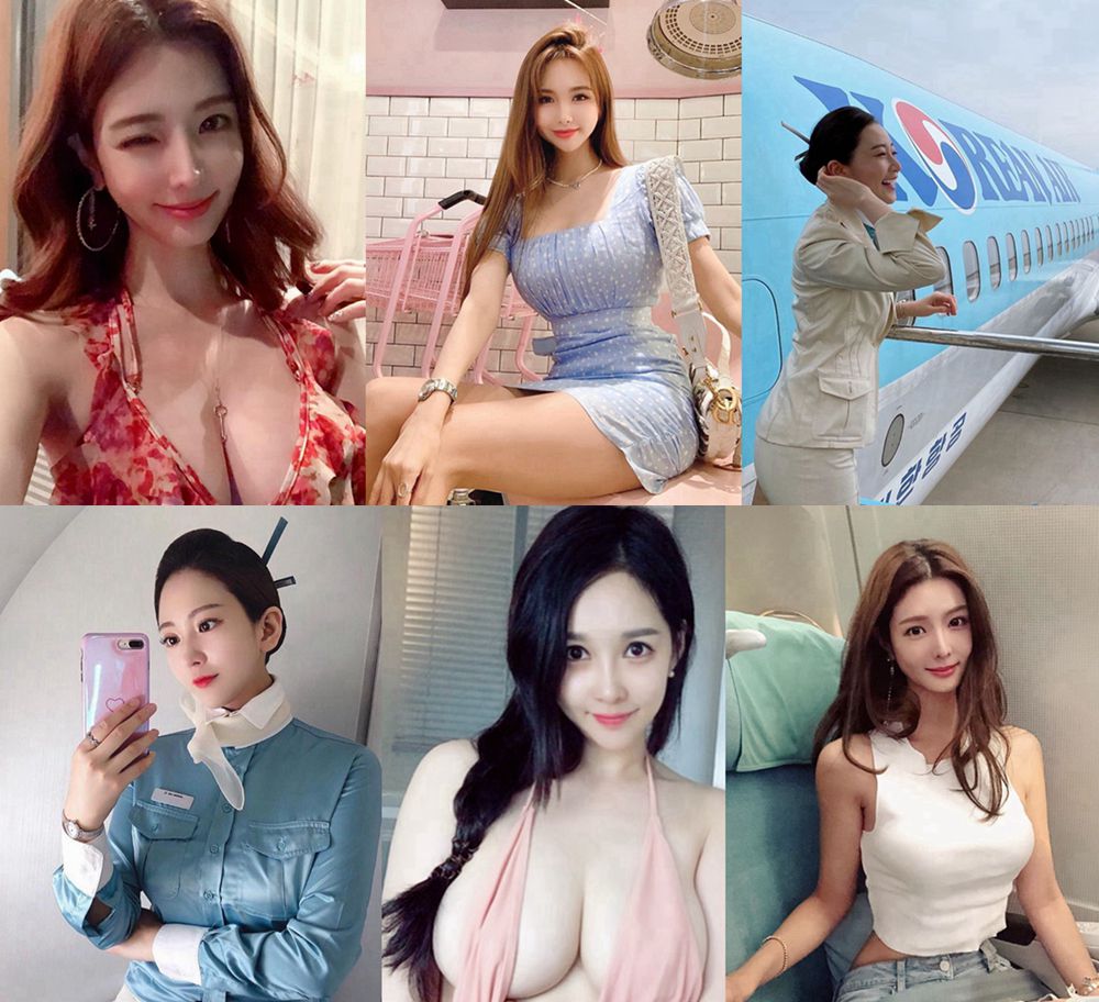 한국 승무원 사진 유출 【96P+48V】